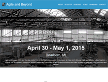 Tablet Screenshot of agileandbeyond.com